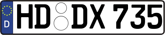 HD-DX735