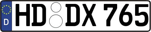 HD-DX765