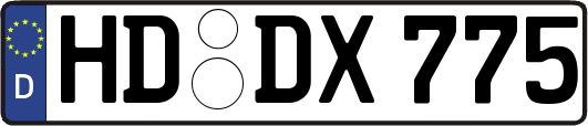HD-DX775