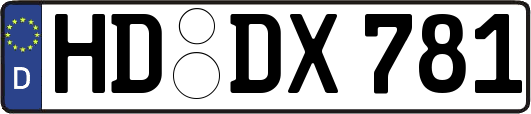 HD-DX781