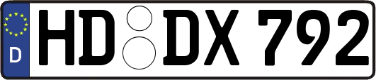 HD-DX792
