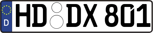 HD-DX801