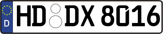 HD-DX8016