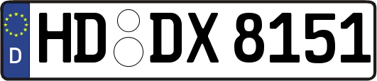 HD-DX8151