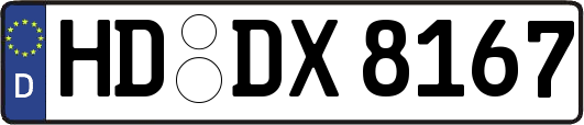 HD-DX8167