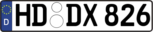 HD-DX826