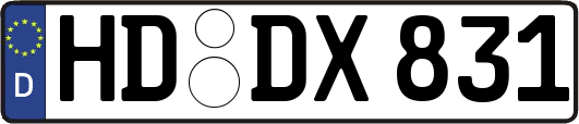 HD-DX831