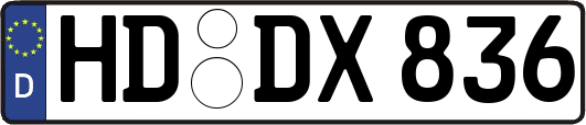 HD-DX836