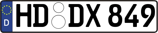 HD-DX849