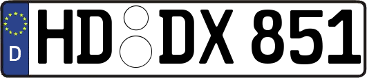 HD-DX851