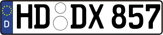 HD-DX857