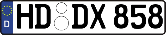 HD-DX858