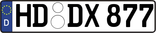 HD-DX877