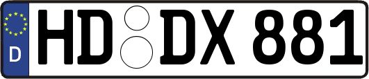HD-DX881