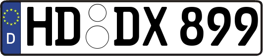 HD-DX899