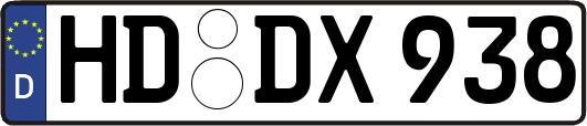 HD-DX938