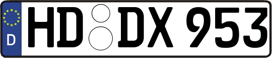 HD-DX953