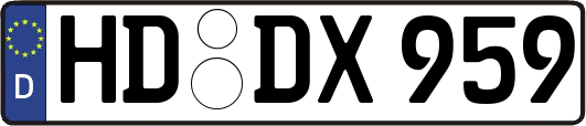 HD-DX959