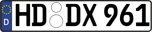HD-DX961