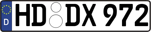 HD-DX972