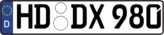 HD-DX980