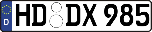HD-DX985