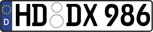 HD-DX986