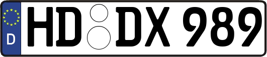 HD-DX989