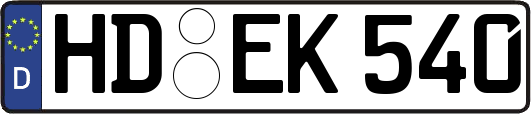 HD-EK540