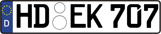 HD-EK707