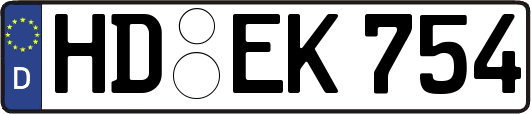 HD-EK754