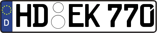 HD-EK770