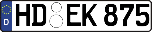 HD-EK875