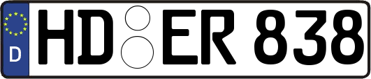 HD-ER838