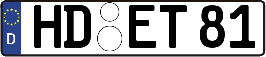 HD-ET81