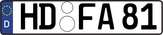 HD-FA81