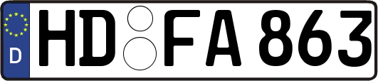 HD-FA863