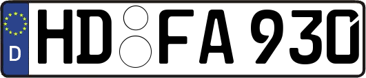 HD-FA930