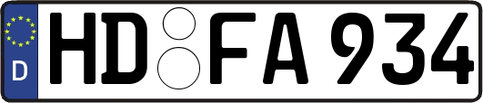 HD-FA934