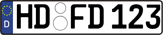 HD-FD123
