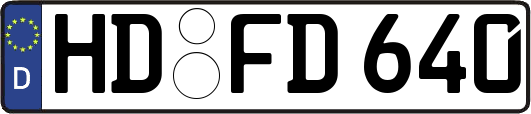 HD-FD640