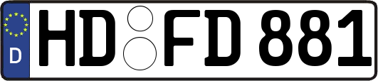 HD-FD881