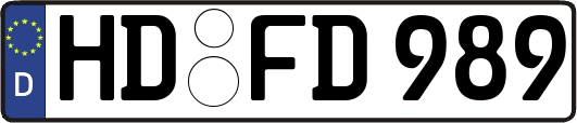 HD-FD989