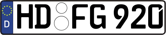 HD-FG920