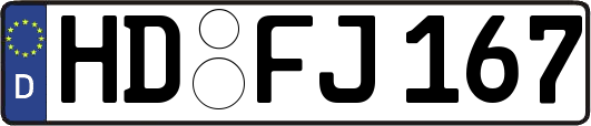 HD-FJ167