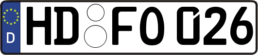 HD-FO026
