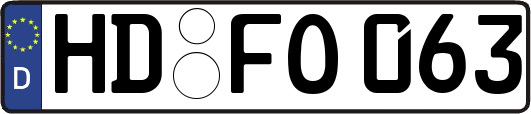 HD-FO063