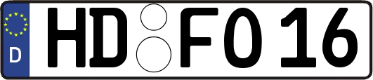 HD-FO16