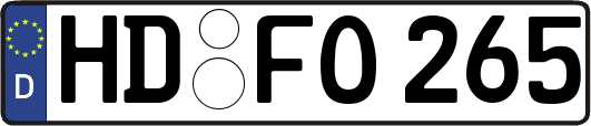 HD-FO265
