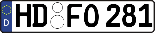 HD-FO281